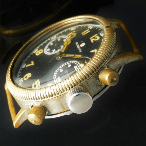 1942年製造ドイツ軍公式官給品☆グラスヒュッテ チュチマ フリーガー