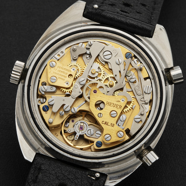 オペラ 激激希少オレンジボーイ☆1973年頃セカンド自動巻きクロノグラフ