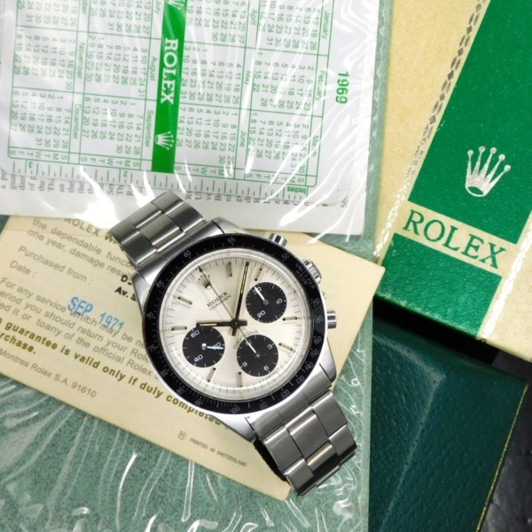 激激希少1968年製造☆販売当時付属品完備☆ロレックス コスモグラフ 