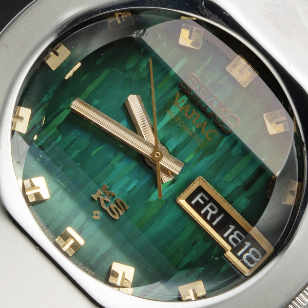 キングセイコー バナック 自動巻き時計 緑文字盤 ビンテージ SEIKO