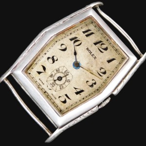 激激希少1920年頃☆925銀無垢彫金ワイドトノー30mm★ロレックス ハンター Ref.1155★Cal.10.1/2☆ハメゴロシラグ☆当時のままの状態