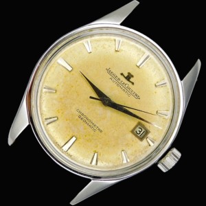 キャリバー881Gの伝説ストーリー★激希少ジャガー・ルクルト クロノメータージオマティック Ref.E399★ステンレススティール