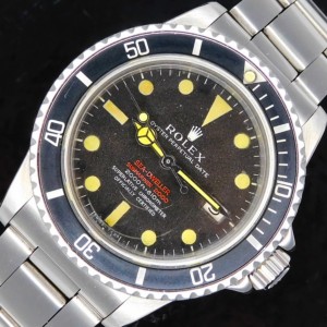 日ロレOH済み1972年激激希少★ロレックス シードゥエラーRef.1665 “ダブルレッド”マーク2 ★ギャラ箱付属☆973年頃Ref.9315.FF380巻ブレス