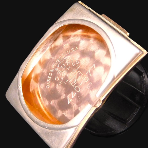 幻の逸品。14金無垢レッドゴールド湾曲ボディー☆グリュエン カー