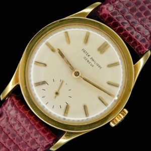 激希少耐磁モデル伝説Cal.27AM400★パテック フィリップ カラトラバ Ref.69★18金無垢イエローゴールド☆1966年製造アーカイブ付属