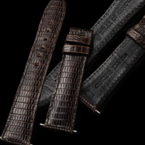 ロレックス 純正ビンテージ リザード　ストラップ ラグ幅18mm-尾錠幅15mm