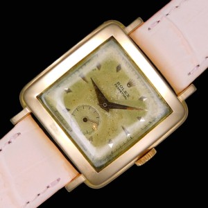 激希少バブルバック派生モデル☆18金無垢ローズゴールド★ロレックス パーペチュアル バルジングバック Ref.4643★メンズ・名機Cal.520AR