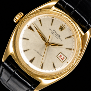 Rolex Datejust Third Model Ref.6105 “LEFTY” 18k Solid gold Cal.745 Chronometre Single Letter / デイトジャスト 6105 サードモデル レフティー 左竜頭 18金無垢