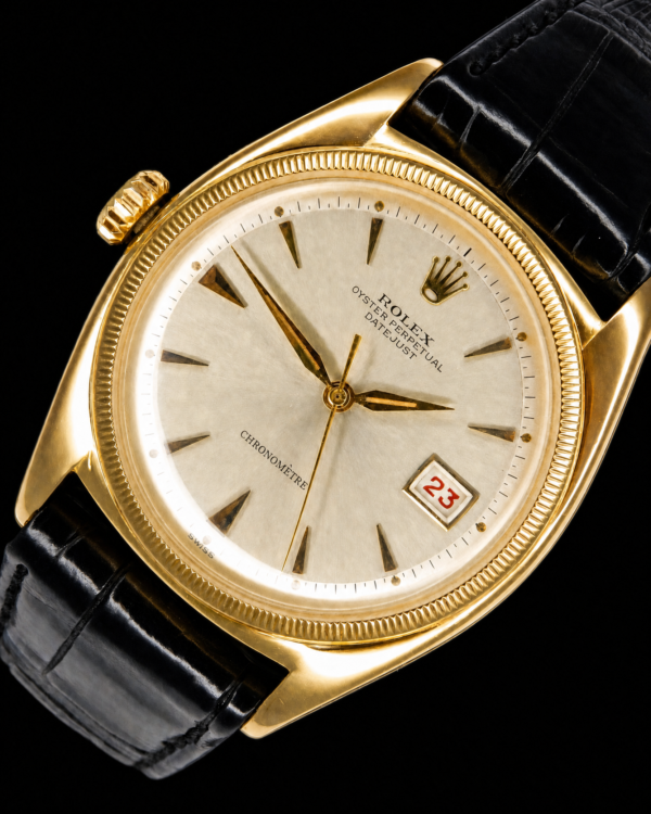 Rolex Datejust Third Model Ref.6105 “LEFTY” 18k Solid gold Cal.745