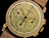 UNIVERSAL GENEVE 18K Solid Red Gold ” COMPAX” Big Horn Lug Ref.12247 Ca.283 ユニバーサルジュネーブ コンパックス Ref.12247 Cal.283 12時間積算計クロノグラフCal.283