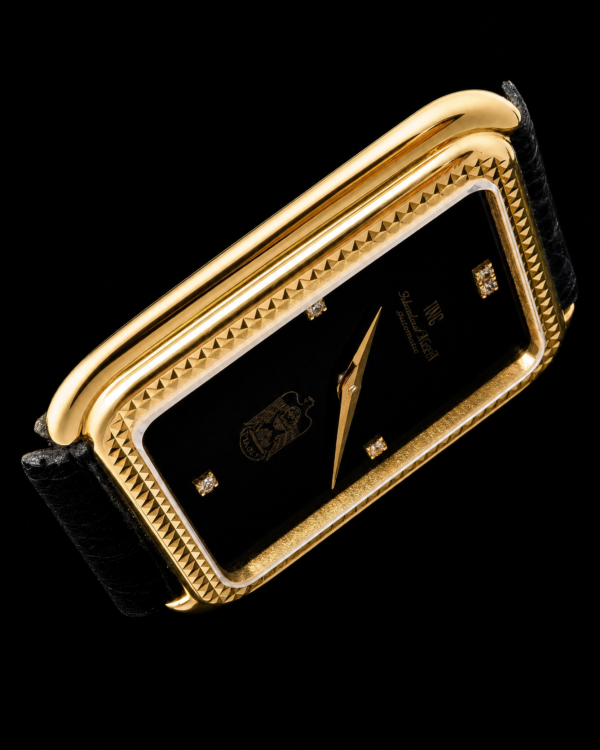 IWC International Watch Company Tank Onix black Diamonds UAE 18k