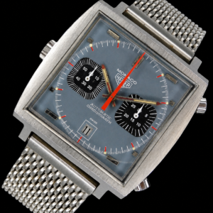 Heuer Monaco The first model Mark.2 Ref.1133G Cal.12 The first Auto Chronograph and Water Proof Square Case / ホイヤー モナコ ファーストモデル マーク2 世界初自動巻きクロノグラフ&世界初角型防水ケース　