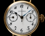 Ulysse Nardin 18k solid gold Hunter Case Cliber.GHT The first Chronograph Model / Cal.GHTワンプッシュクロノグラフ 純正オニオン竜頭　ユリス・ナルダン 18金無垢