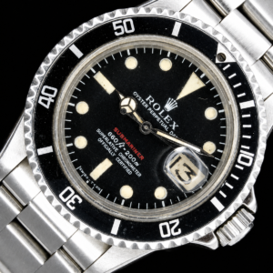 Rolex Oyster Perpetual Date “RED SUBMARINER” Ref.1680 Mark 4 Cal.1575 1970’s w/93150 FF.501B / ロレックス オイスターパーペチュアルデイト レッド赤サブマリーナ Ref.1680 マーク4 1970年製造