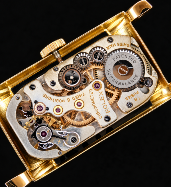Rolex Prince Chronometer Ref.3937 Cal.300 18k Solid gold Railway