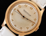 JAEGER LECOULTRE Legendary Cal.478 18K Solid Pink Gold 　” Clous de Paris Guilloché Bezel” All Arbic Number ジャガー・ルクルト “クールド・パリ ギョーシエ仕上げ” 伝説キャリバー 478 18金無垢ピンクゴールド　 オール アラビック数字　